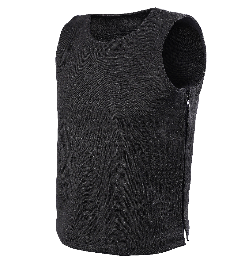 08 Black double-layer cut and stab-proof vest