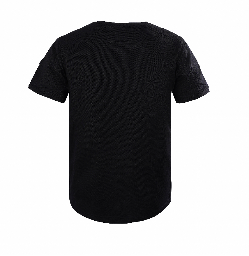09 Black stab-proof short-sleeved shirt