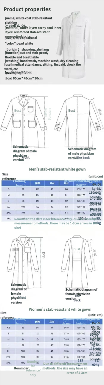 02 stab-proof white coat
